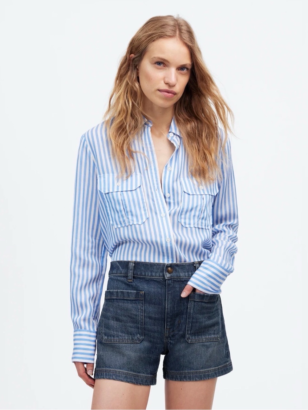 Madewell | Emmett Shorts | Patch Pocket